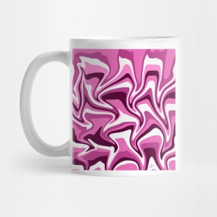 pink swirl pattern Mug